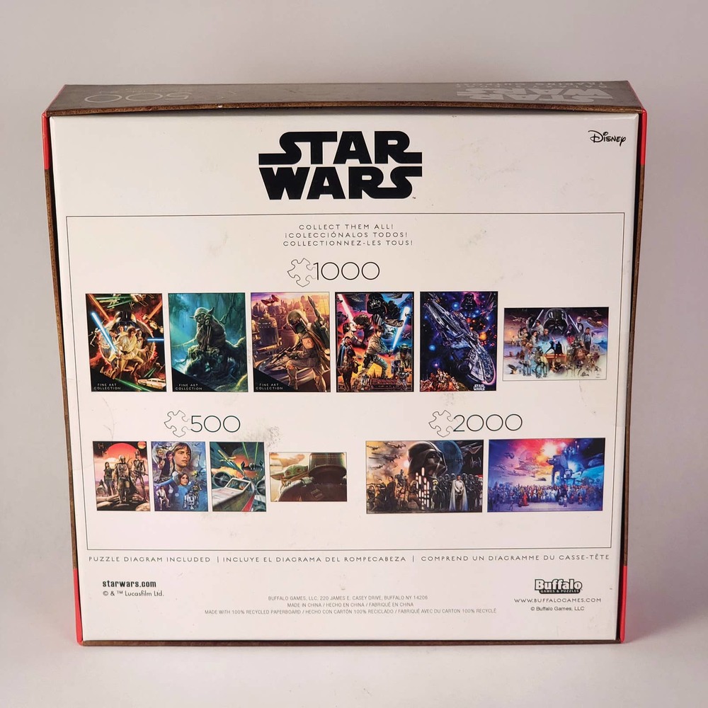Buffalo Games Star Wars Galaxy's Edge‎ Trading Post 500 Piece Jigsaw Puzzle NEW - Picture 3 of 5